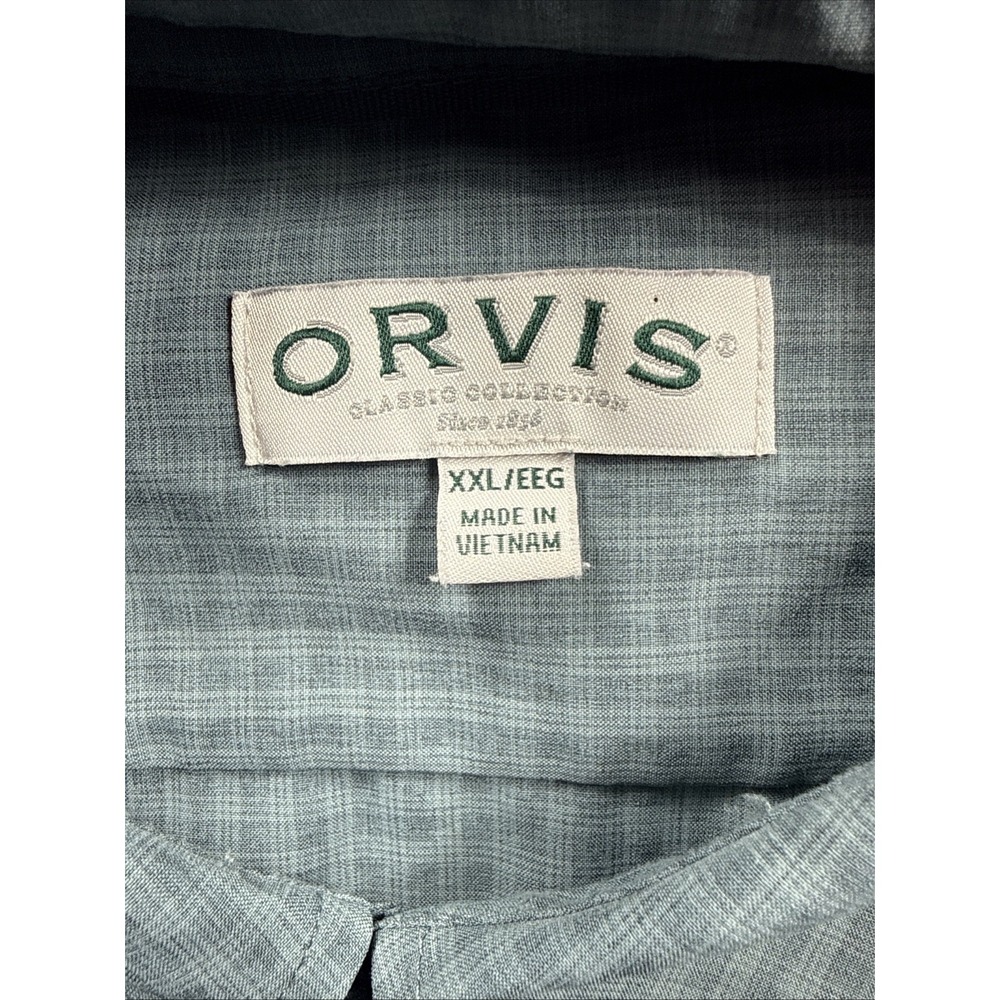 Orvis Men 2XL Lot Of 4 Short Sleeve Button Up Outdoor Camp Fishing Hike Classic - Picture 7 of 16